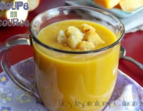 Soupe de courge butternut