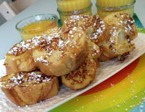 Pain perdu à la cannelle