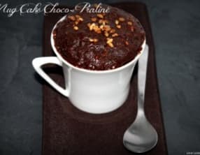 Mug Cake choco-praliné