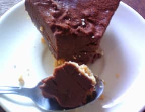 Cheesecake sans cuisson au chocolat et au caramel beurre salé