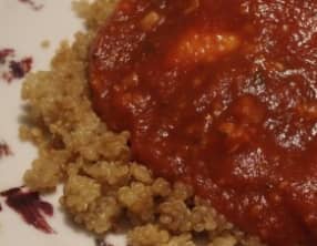 Merlu façon rougail