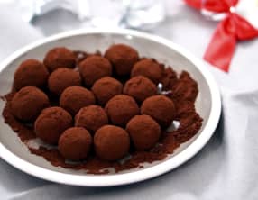 Truffes au chocolat