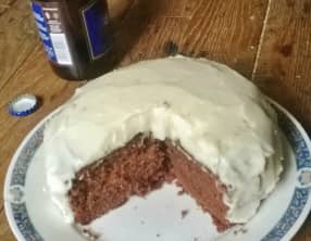 Gâteaux Irlandais â la Biêre et un Glaçage au Philadelphia