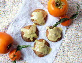 Biscuits moelleux au kaki