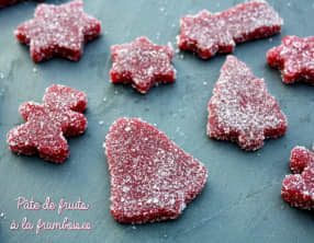 Pâte de fruits à la framboise