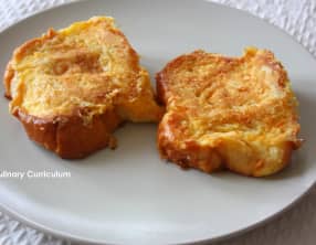 Brioche perdue façon pain d'épices