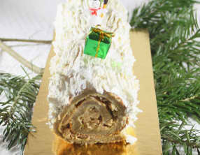 Bûche de Noël salée