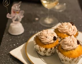 Cupcakes salés à la mousse de canard, confit de figues et raisins