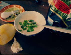 Sauce barbecue au basilic