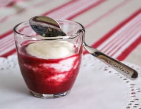 Semoule au lait de coco