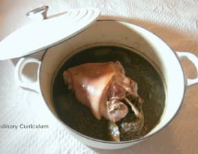 Petit salé aux lentilles