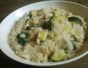 Risotto aux courgettes et Comté