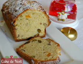Cake de Noël aux fruits secs