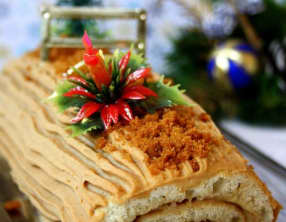 Bûche de Noël aux Spéculoos