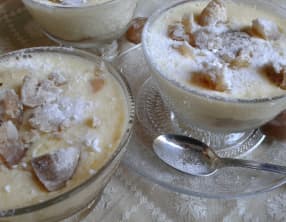 Tiramisu Mont-Blanc aux marrons glacés