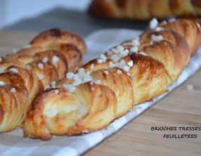 Craquelin brioches tressées feuilletées