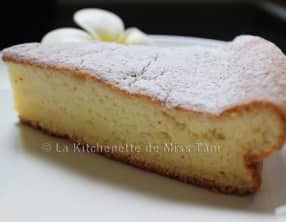 Gâteau moelleux à la vanille