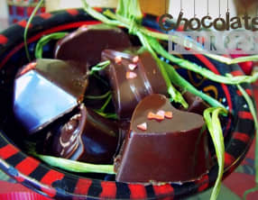 chocolats fourrés à la confiture de lait