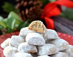 Vanillekipferl à la noix de pécan