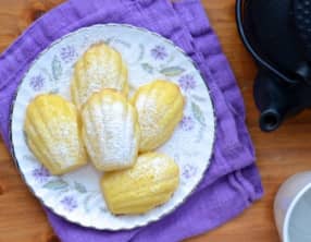 Madeleines au citron