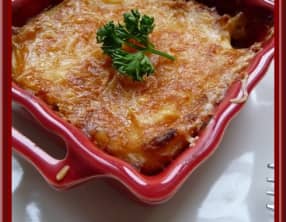 Gratin de poissons aux petits légumes