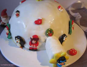 L'igloo du Père Noël