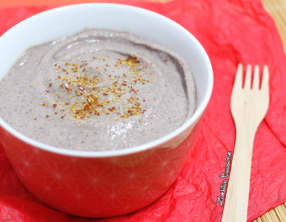 Purée de haricots azukis et sésame