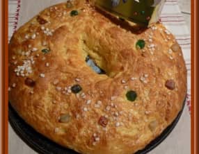 Couronne des rois briochée