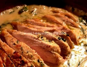 Rôti aux Côtes de Bettes