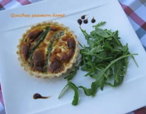 Quiches saumon fumé
