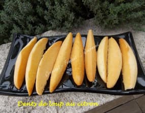 Dents de loup au citron