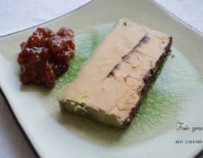 Foie gras au cacao