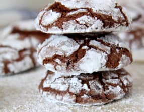 Craquelés au chocolat