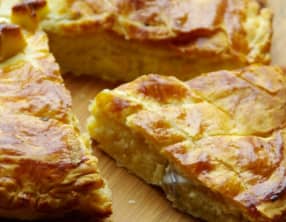 Galette des rois pommes et vanille