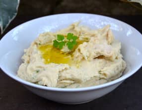 Houmos de haricots blancs