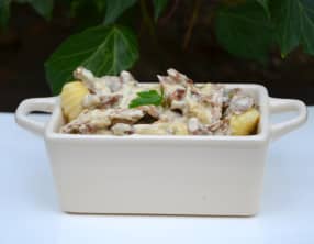 Gnocchis aux girolles