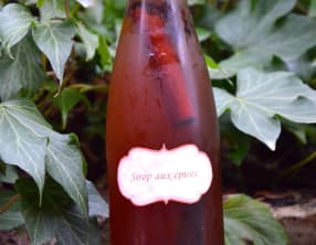 Sirop aux épices