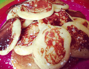 Pancakes à la vanille