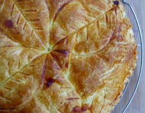 Galette des Rois à la vraie frangipane