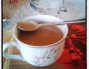Mon chocolat chaud aux trois chocolats