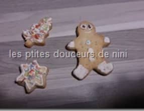 Biscuits décorés de Noël