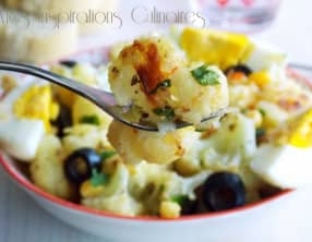 Salade de chou fleur rôti