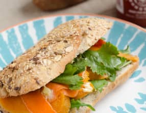 Banh Mi végétarien à la patate douce