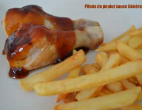 Pilons de poulet sauce Général Tao