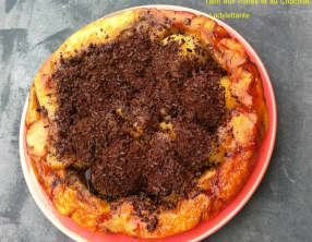 Tatin aux Poires et au Chocolat