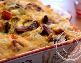 Soupe au chou gratinée