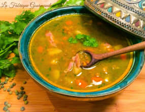 Soupe aux Lentilles Vertes à Ma Façon