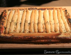 Tarte Feuilletée Asperge et Chèvre Frais