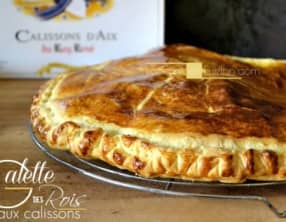 Galette des Rois frangipane aux calissons