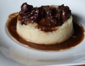 Boeuf confit à la Guinness